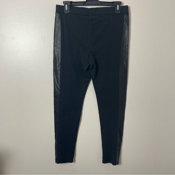 Victoria's Secret PINK Leggings – Mixed Fabric Front & Back – Black, Medium - Picture 2 of 8